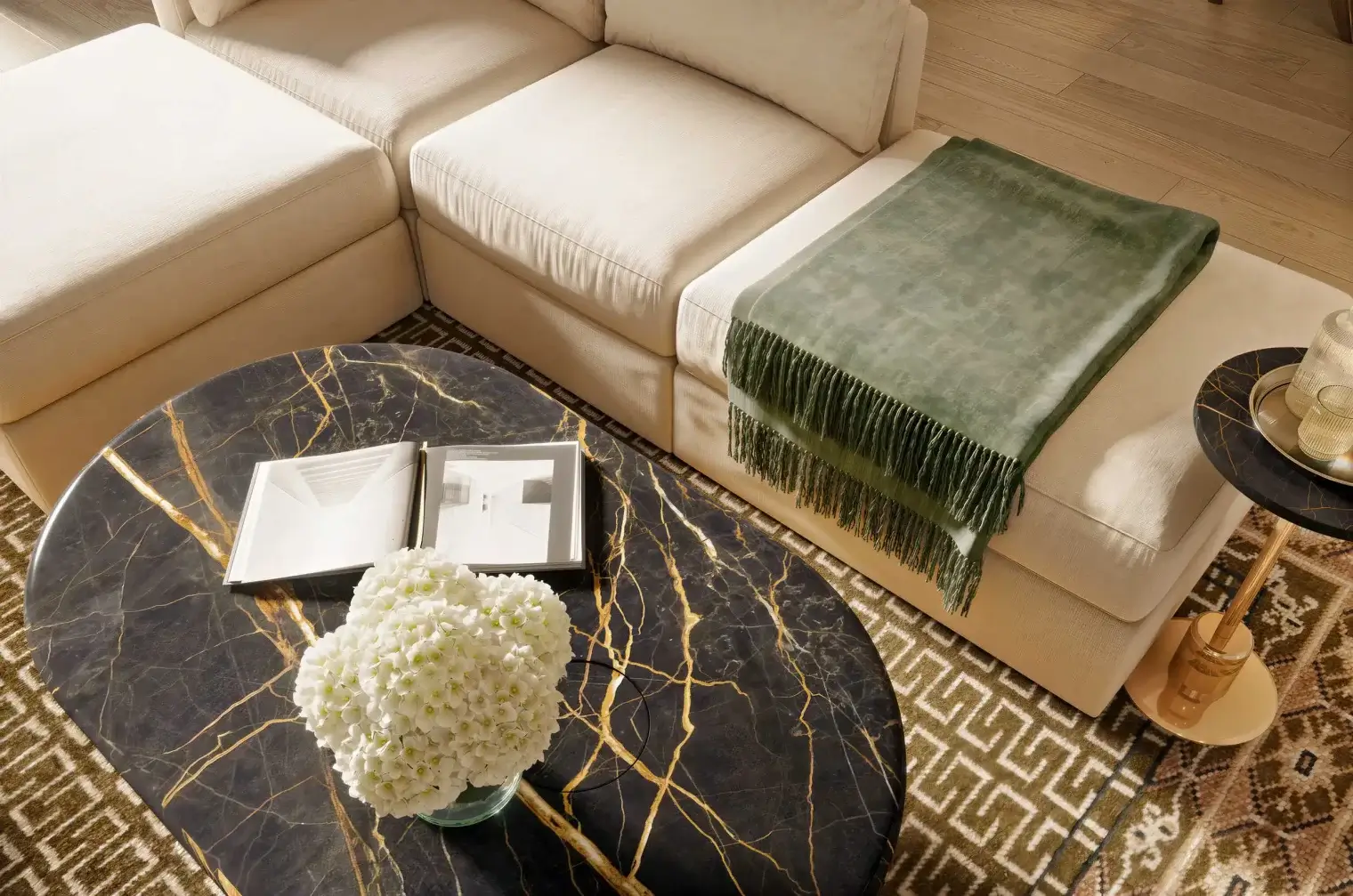 the ellory table couch